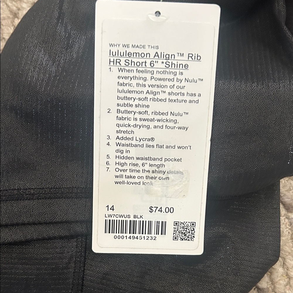 lululemon Black Athletic Shorts - Picture 3 of 3